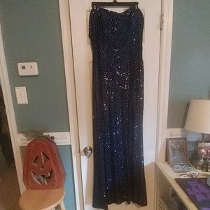 Sequin Evening Gown